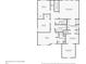 Second floor plan featuring bedrooms, bathrooms, laundry room, and closet space at 6825 Concord Brook Ln, Cumming, GA 30028