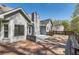 Large rear deck perfect for entertaining with shaded area and privacy at 534 Creekstone Dr, Jonesboro, GA 30236