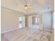 Generous main bedroom features vaulted ceilings and multiple entry ways at 534 Creekstone Dr, Jonesboro, GA 30236