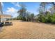 Spacious backyard featuring a covered patio, perfect for outdoor entertaining and relaxation at 3505 Aqua Point Pl, Cumming, GA 30041