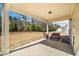 Covered patio with furniture, offering a great outdoor space for relaxing at 3505 Aqua Point Pl, Cumming, GA 30041
