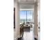 Living room featuring stylish chandelier, open layout, and amazing city views at 3630 Peachtree Ne Rd # 2009, Atlanta, GA 30326