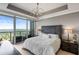 Serene bedroom featuring a plush bed, modern lighting, and floor-to-ceiling windows with breathtaking views at 3630 Peachtree Ne Rd # 2009, Atlanta, GA 30326
