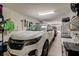 Well-organized garage featuring a car and storage solutions for added convenience at 5910 Bond St # 401, Cumming, GA 30040