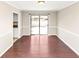 Dining room featuring wood floors and slider to outdoor area at 109 Willowick Dr # 109, Lithonia, GA 30038