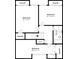 Upstairs detailed floor plan of the home's layout and dimensions at 109 Willowick Dr # 109, Lithonia, GA 30038