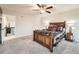 Comfortable bedroom boasts natural light, ample closet space, and neutral tones at 123 Ledgemont Way, Acworth, GA 30101
