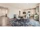 Spacious open floor plan combines kitchen, dining area, and entryway with modern finishes at 123 Ledgemont Way, Acworth, GA 30101
