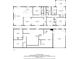 Detailed floor plan showcasing the layout of the 2544 sq ft home with labeled rooms and dimensions at 3819 Dora Se Dr, Smyrna, GA 30082