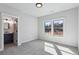 Bedroom featuring a view from the window and bathroom at 478 Majestic Oaks Pl, Smyrna, GA 30082