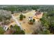 Residential neighborhood and wooded area showcase the landscape with a home as center focus at 636 Ginger Cake Rd, Fayetteville, GA 30214