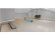 Bonus room featuring light floors, a yoga mat, and a green chair at 1088 Riverbend Club Se Dr, Atlanta, GA 30339