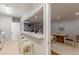 Open concept dining room connects to a bright kitchen via a breakfast bar at 2965 Pharr Court South Nw # 518, Atlanta, GA 30305