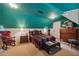Attic bedroom with sloped walls and high ceilings offers comfortable living at 1050 E Club Ne Ln, Atlanta, GA 30319