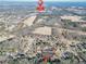 Aerial view showing the property's proximity to I-20 and the surrounding neighborhood at 3281 Old Salem Rd, Conyers, GA 30013