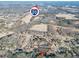 Aerial view showing the property's proximity to Interstate 20 and the surrounding neighborhood at 3281 Old Salem Rd, Conyers, GA 30013