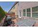 Spacious wooden back deck featuring a table and grill setup at 971 Thibideau Ct, Sandy Springs, GA 30328