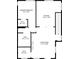 Main floor plan including the primary bedroom, kitchen, living room, walk-in closet, and baths at 6337 Lake View Dr, Buford, GA 30518