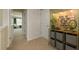 Hallway with carpet, modern decor, and access to bedrooms and other rooms at 3058 Yellowhammer Dr, Marietta, GA 30064