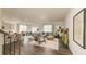 Open-concept living area showcasing modern furnishings, hardwood floors, and an abundance of natural light at 3058 Yellowhammer Dr, Marietta, GA 30064