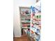 Walk in pantry with shelves providing storage for food, cookware and small appliances at 5400 Roswell Rd # K2, Atlanta, GA 30342