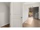 Inviting entryway with hardwood floors, showcasing the natural light at 104 Hill Side Ln, Dallas, GA 30157