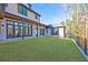 Expansive backyard featuring a lush lawn and modern architectural design, perfect for outdoor living at 835 Kenry Ct, Atlanta, GA 30342