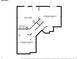 Basement floorplan featuring a utility room and large unfinished basement spaces, perfect for storage or expansion at 1926 Regency Cove Ct, Atlanta, GA 30341