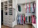 Organized walk-in closet featuring custom shelving and ample storage at 204 N Esplanade, Alpharetta, GA 30009