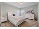 Cozy bedroom with carpet flooring and large dresser at 4225 Hopewell Manor Dr, Cumming, GA 30028