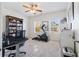 Office with exercise equipment, bookcase and a large desk at 4225 Hopewell Manor Dr, Cumming, GA 30028