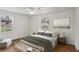 Serene bedroom with hardwood floors, soft natural light, and minimalist decor at 2621 White Oak Dr, Decatur, GA 30032