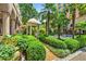 Lush garden with manicured hedges, walking paths, and a gazebo at 3286 Northside Nw Pkwy # 1007, Atlanta, GA 30327