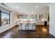 Gourmet kitchen features a large center island, counter seating and open floor plan at 3286 Northside Nw Pkwy # 1007, Atlanta, GA 30327