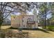 Back of home showing the deck and large backyard at 3635 Spring Mesa Dr, Snellville, GA 30039
