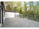 Spacious back deck provides ample space for outdoor seating and gatherings at 1194 Clearview Ne Dr, Brookhaven, GA 30319