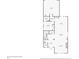 The floor plan showcases the layout of the first level at 155 Concord Ct, Fayetteville, GA 30214