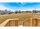 View of the front yard from the home's entrance, with fresh landscaping at 81 Bridgemill Dr, Douglasville, GA 30134
