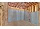 Unfinished basement with concrete walls and exposed insulation ready for customization at 81 Bridgemill Dr, Douglasville, GA 30134