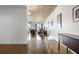 Spacious living room with concrete ceilings, modern furnishings, and great natural light at 845 Spring St # 125, Atlanta, GA 30308