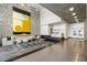 Stylish lobby showcasing a reception area, comfortable seating, and modern art, providing a sophisticated welcome at 845 Spring St # 125, Atlanta, GA 30308