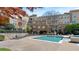 Resort style swimming pool and landscaping at residential apartment community at 10 Perimeter Summit Ne Blvd # 1204, Brookhaven, GA 30319