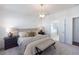 Relaxing bedroom with soft textures, neutral colors, and an ensuite bathroom at 1132 Larkin Dr # 34, Buford, GA 30518