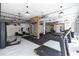 Modern gym with multiple treadmills, fitness equipment, and mirror accents at 1132 Larkin Dr # 34, Buford, GA 30518