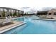 Stunning community pool with a tanning ledge and plenty of seating for residents at 1132 Larkin Dr # 34, Buford, GA 30518