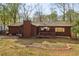 The backyard of this property features a cozy deck area at 3100 Meadow Dr, Marietta, GA 30062