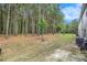 Spacious backyard with mature trees and lush greenery for outdoor enjoyment at 1310 Roger Trace, Lithonia, GA 30058
