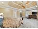 Expansive primary bedroom featuring a sitting area and doorway to the attached bathroom at 4437 Blue Ridge Dr, Douglasville, GA 30135