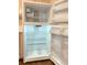 Clean, modern refrigerator offering ample storage space and adjustable shelving at 919 Dunbar Dr, Dunwoody, GA 30338