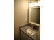 Bathroom features include granite countertop, mirror, sink, and white vanity at 253 Woodland Way, Canton, GA 30114